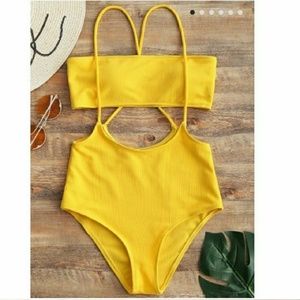 Yellow Swimsuit